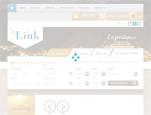 Tablet Screenshot of link-travels.com